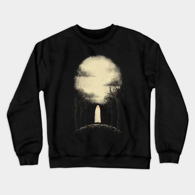 The Ghost Crewneck Sweatshirt by Zachterrelldraws